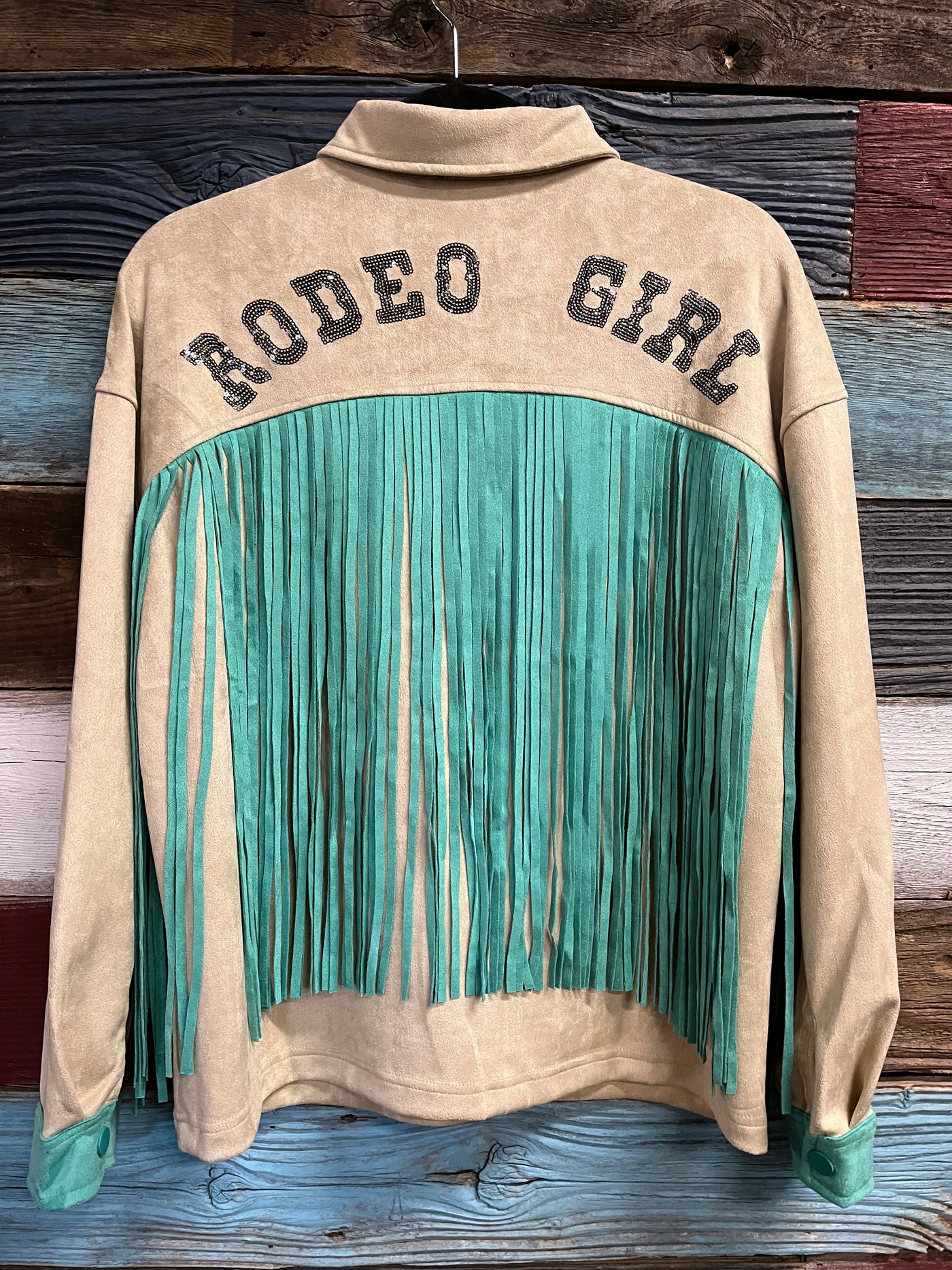 Sequins Rodeo Fringe Shirt