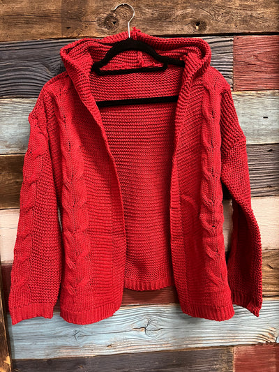 HIC SOLID COLOR CHUNKY KNIT SWEATER