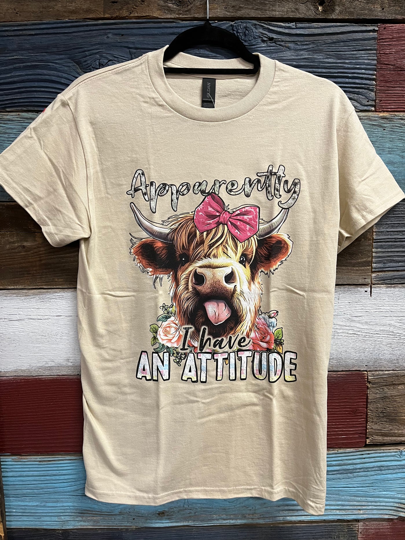 Apparently I Have an Attitude T-shirt