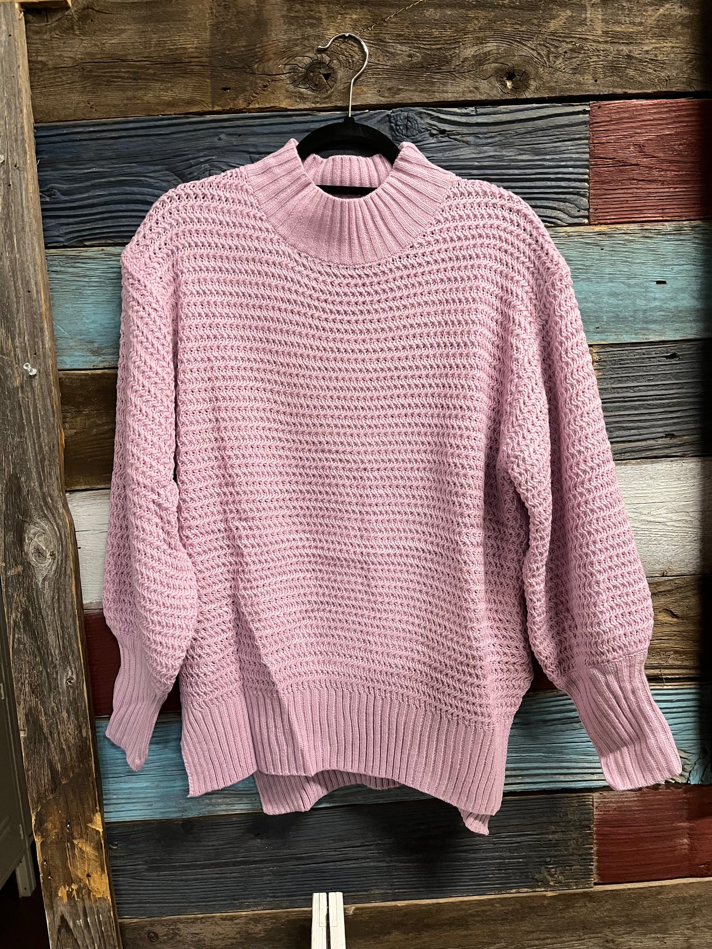 Low High Hem Sweater