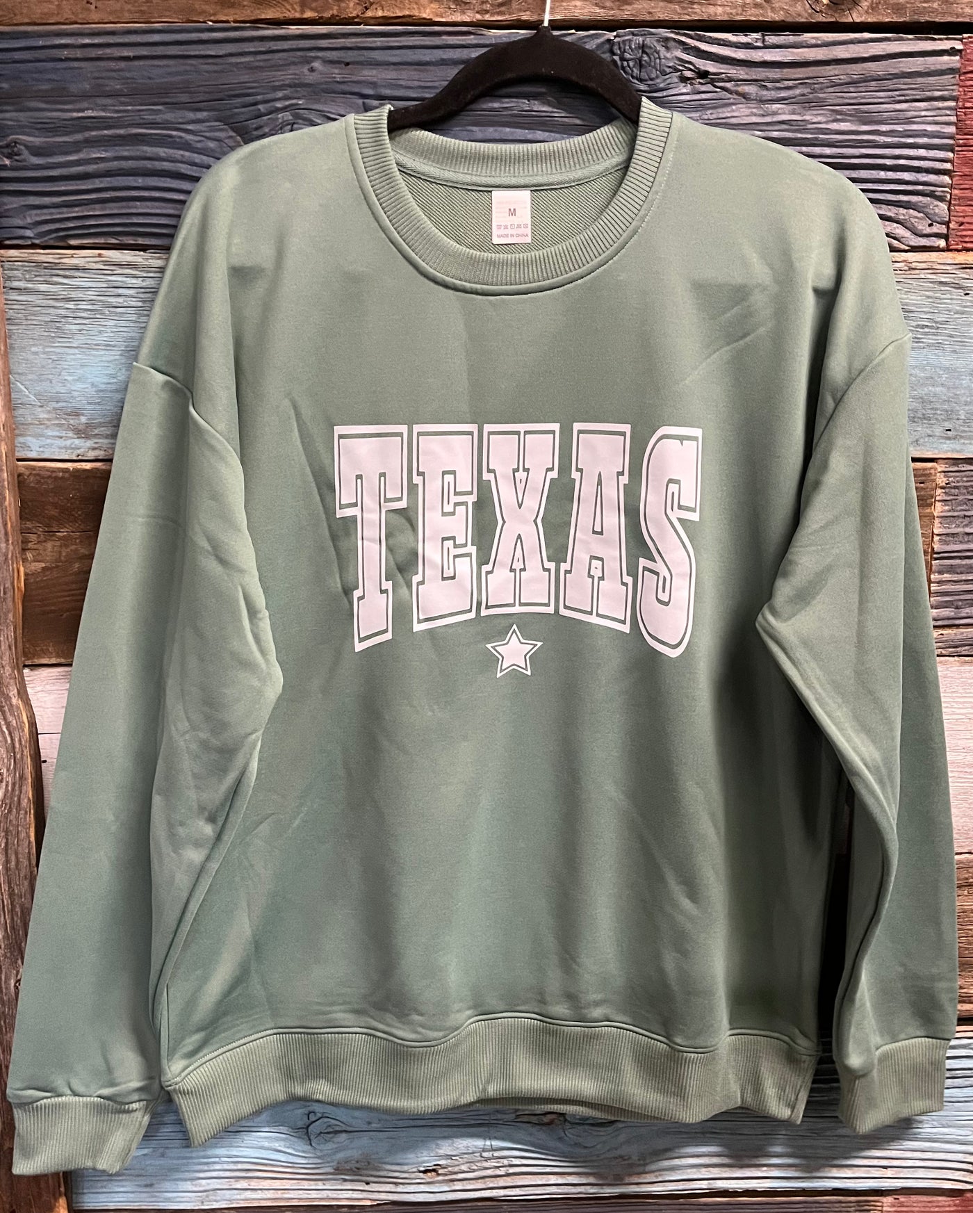 Texas Letter Super Soft Sweatshirt