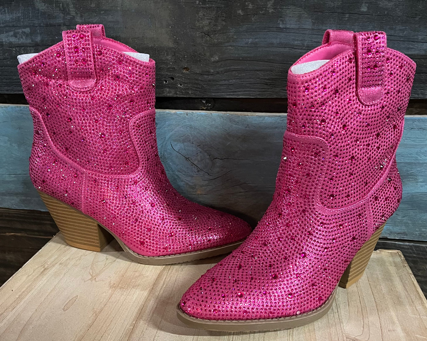 RHINESTONE WESTERN BOOTIES