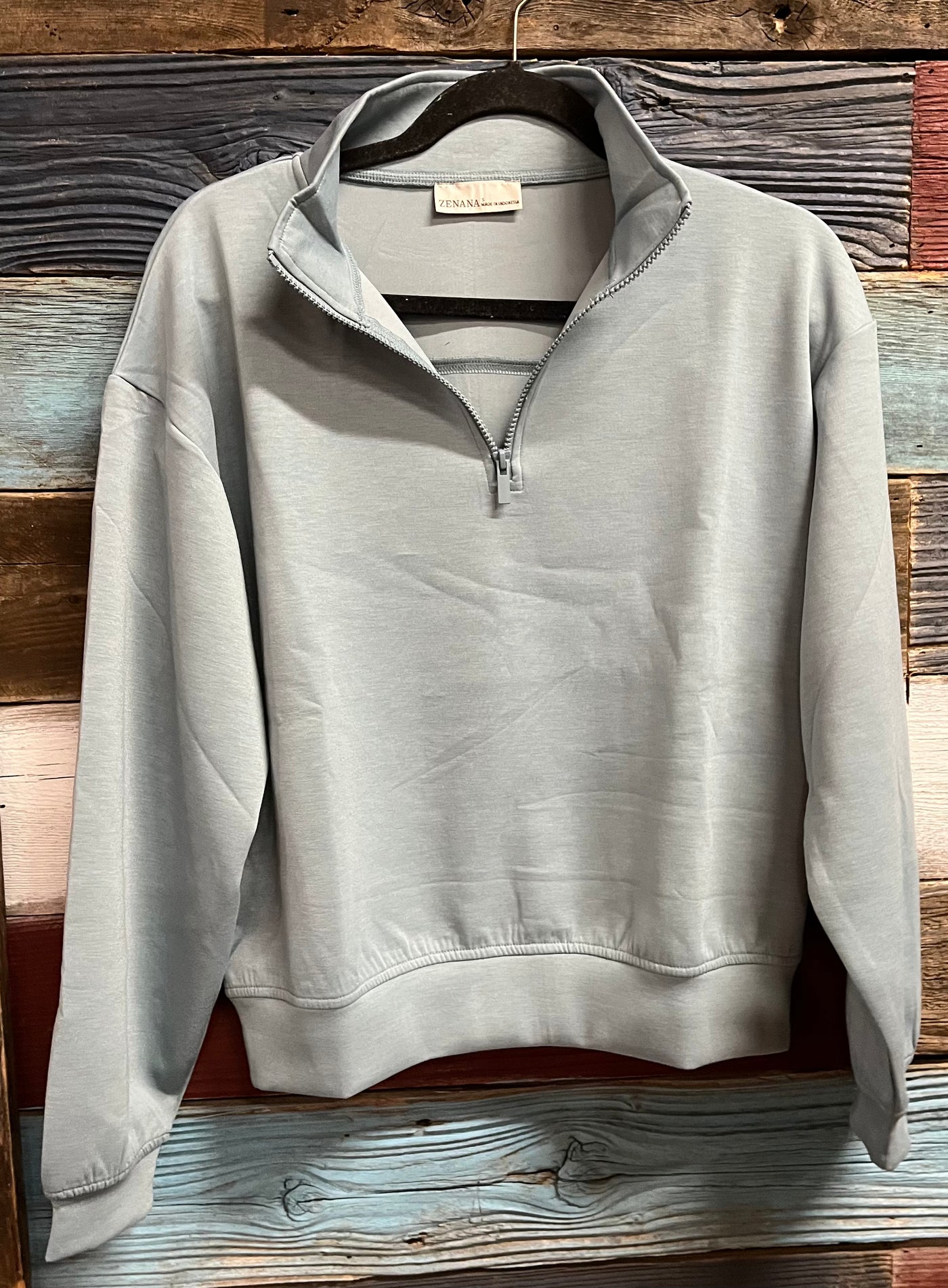 SCUBA HALF ZIP PULLOVER